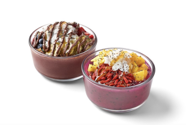 tropical smoothie cafe and nutella smoothie bowls